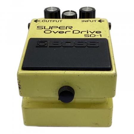 BOSS (ボス) オーバードライブ SD-1 OP:JRC4558D(艶あり) 1985年製 S/N