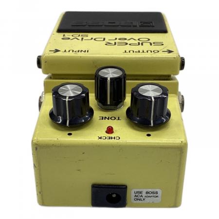 BOSS SUPER OverDrive SD-1 JRC 4558D 83年 BOSS (ボス) オーバードライブ SD-1 OP:JRC4558D(艶あり) 1985年製 S/N