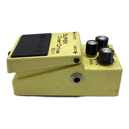 BOSS (ボス) オーバードライブ SD-1 OP:JRC4558D(艶あり) 1985年製 S/N:597800 箱付 ※ACA仕様 SUPER OverDrive