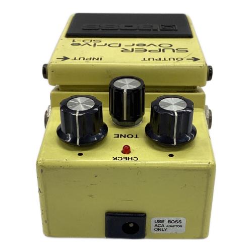 BOSS (ボス) オーバードライブ SD-1 OP:JRC4558D(艶あり) 1985年製 S/N:597800 箱付 ※ACA仕様 SUPER OverDrive
