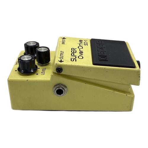 BOSS (ボス) オーバードライブ SD-1 OP:JRC4558D(艶あり) 1985年製 S/N:597800 箱付 ※ACA仕様 SUPER OverDrive