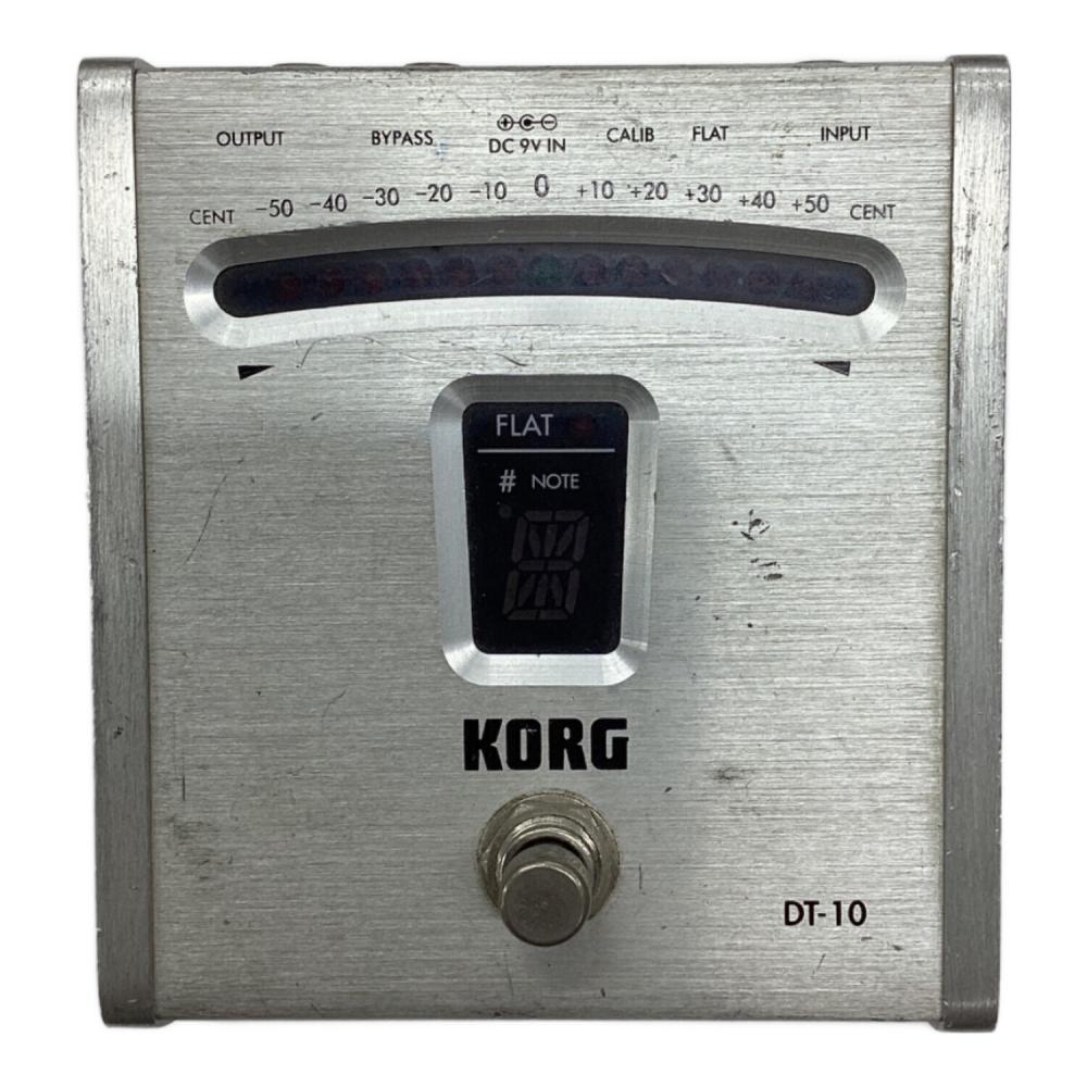 【コラボ限定モデル】KORG チューナー ペダル エフェクタ DT-10 KORG (コルグ) ペダルチューナー DT-10 中国製｜トレファクONLINE
