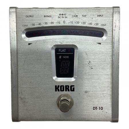 KORG (コルグ) ペダルチューナー DT-10 中国製｜トレファクONLINE