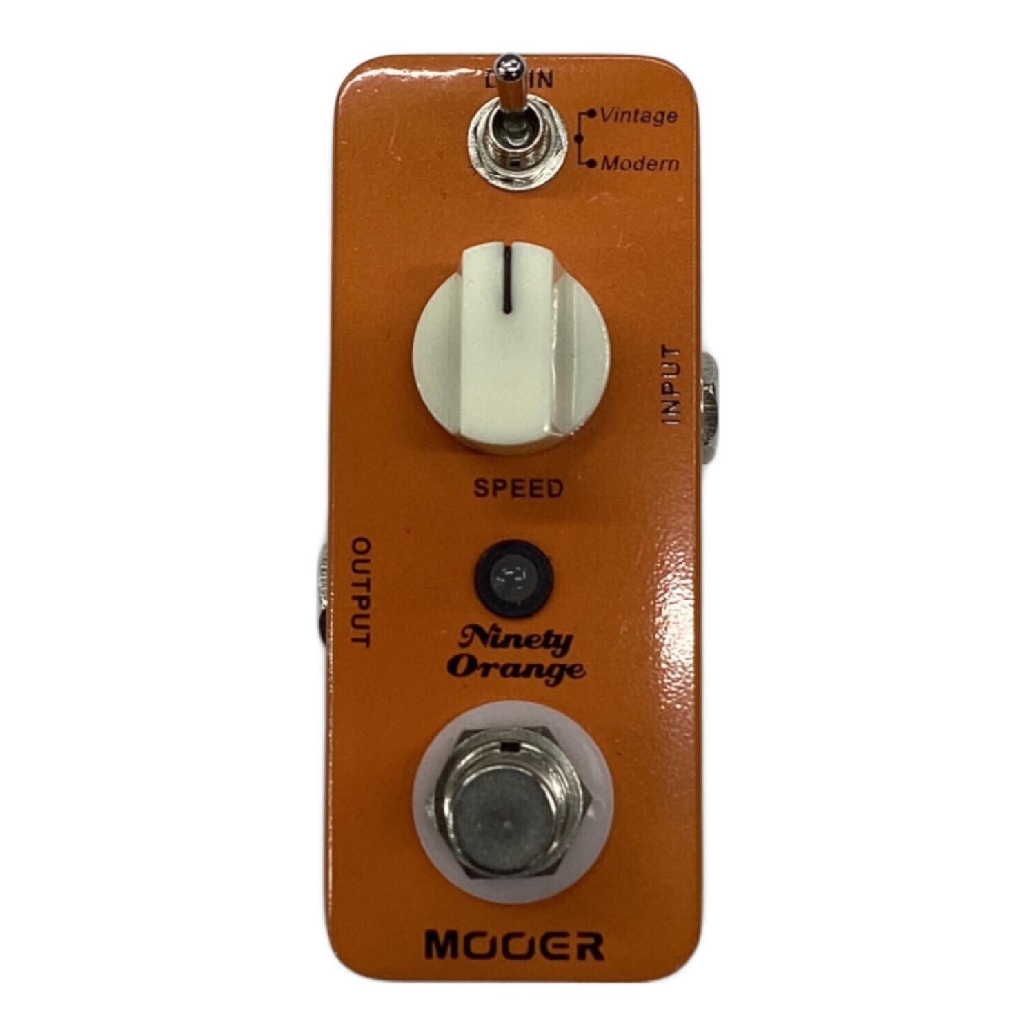 MOOER (ムーア) フェイザー Micro Series Compact Pedal Ninety Orange