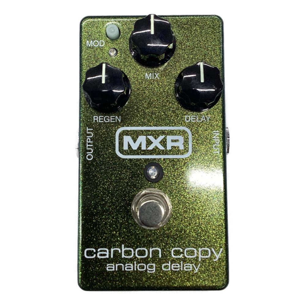 【ジャンク品・動作不良】MXR carbon copy アナログディレイ MXR (エムエックスアール) ディレイ carbon copy｜トレファクONLINE