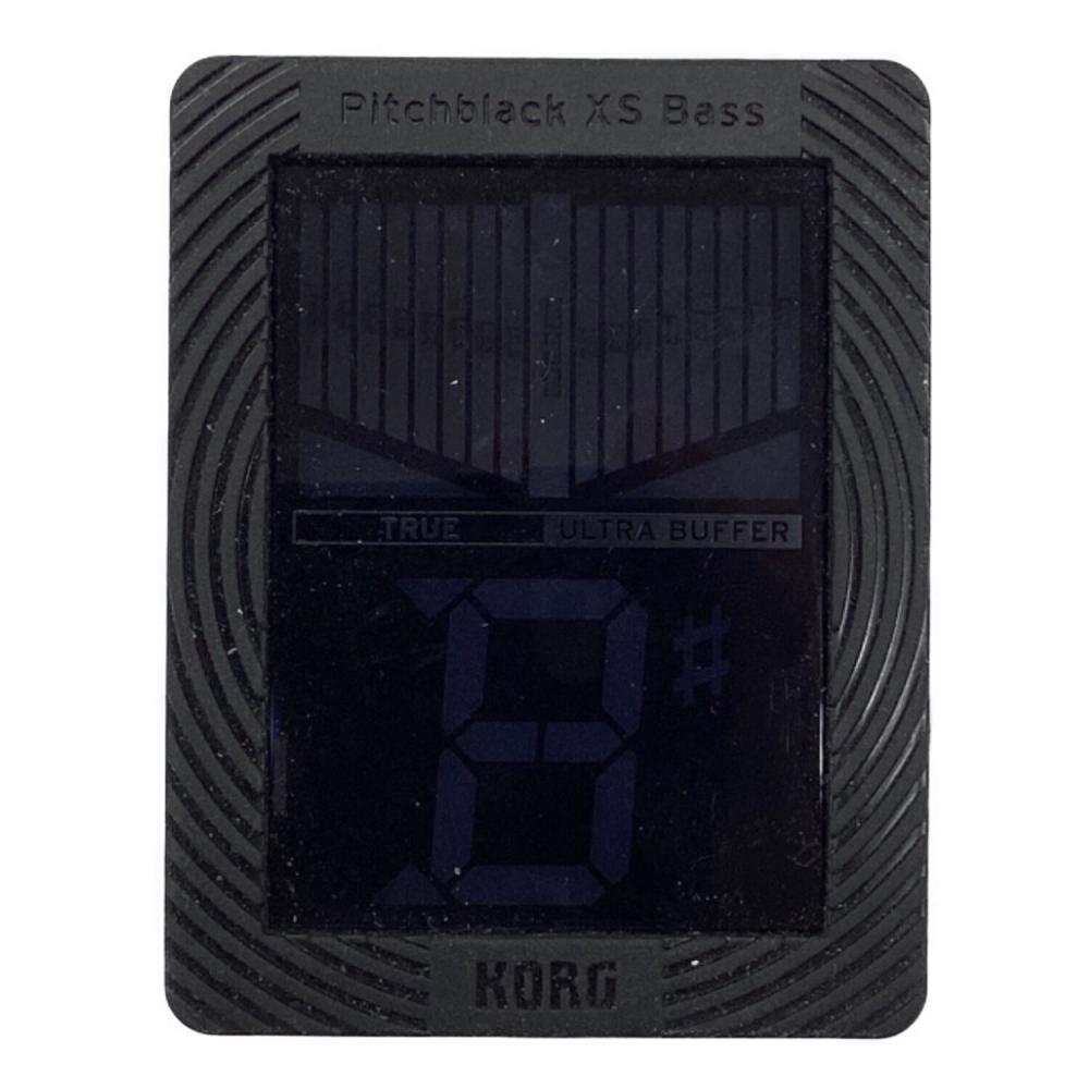KORG (コルグ) ペダルチューナー Pitchblack XS Bass｜トレファクONLINE
