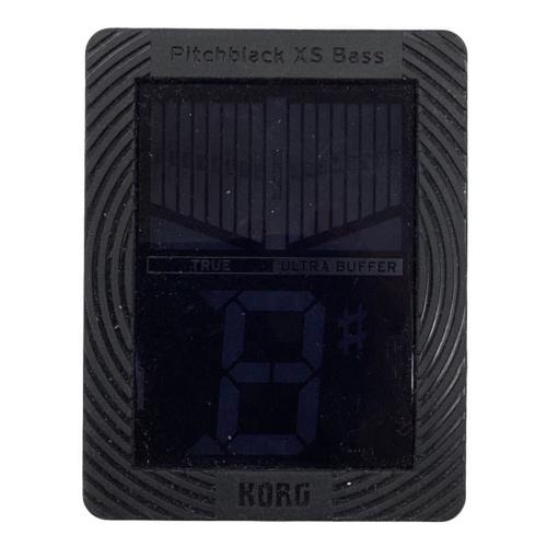 KORG (コルグ) ペダルチューナー Pitchblack XS Bass