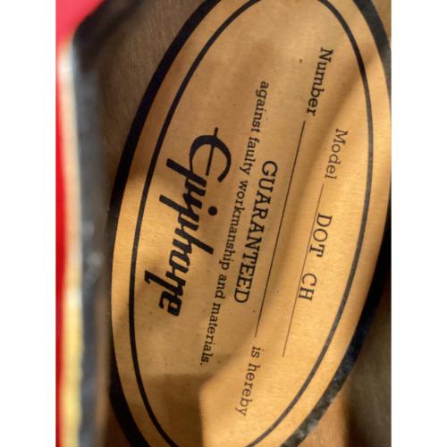 EPIPHONE (エピフォン) エレキギター DOT CHERRY 2009年製
