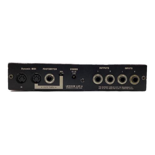 LEXICON (レキシコン) リバーブ LXP-5 香港製
