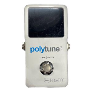 t.c.electronic (ティーシーエレクトロニック) ペダルチューナー Polytune3