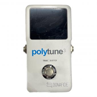 t.c.electronic (ティーシーエレクトロニック) ペダルチューナー Polytune3