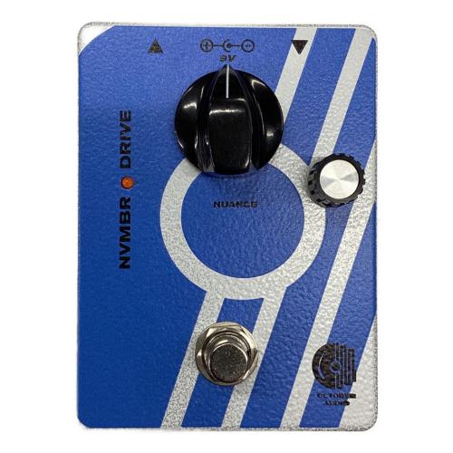 October Audio (オクトーバーオーディオ) オーバードライブ NVMBR Drive V1.5