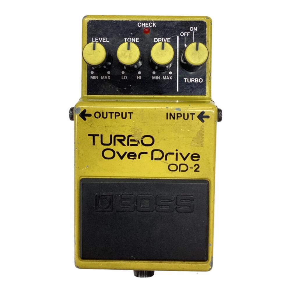 BOSS (ボス) オーバードライブ TURBO Overdrive OD-2 ※ACA仕様 1989年