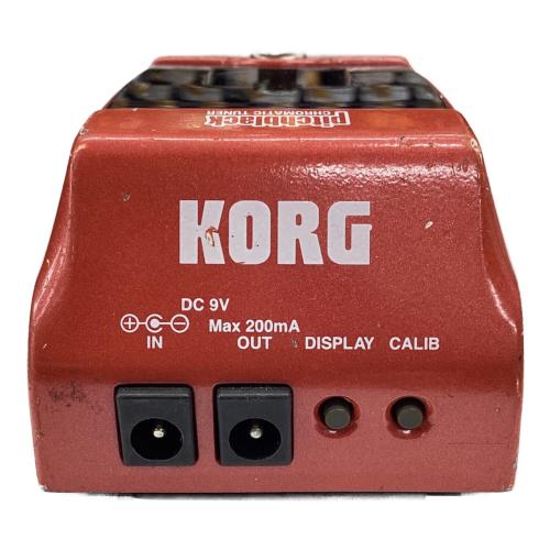 KORG (コルグ) pitchblack ペダルチューナー PB-02