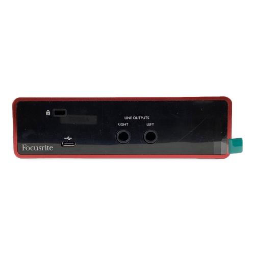 Focusrite (フォーカスライト) オーディオインターフェース Scarlett Solo 中国製