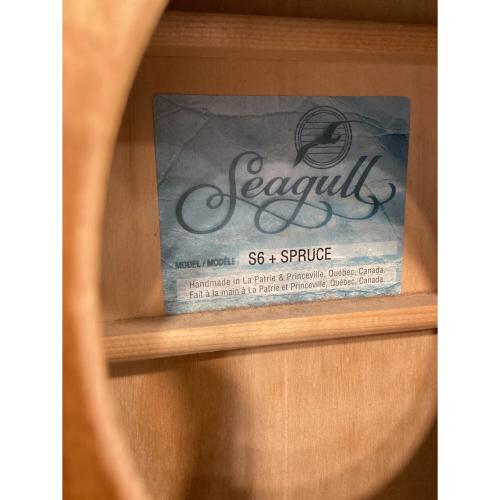 Seagull (シーガル) アコースティックギター S6+SPRUCE カナダ製