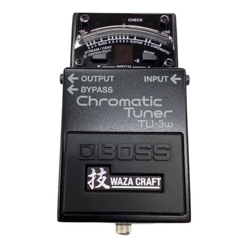 BOSS (ボス) クロマチックチューナー TU-3w 箱付 S/N:B4T8421