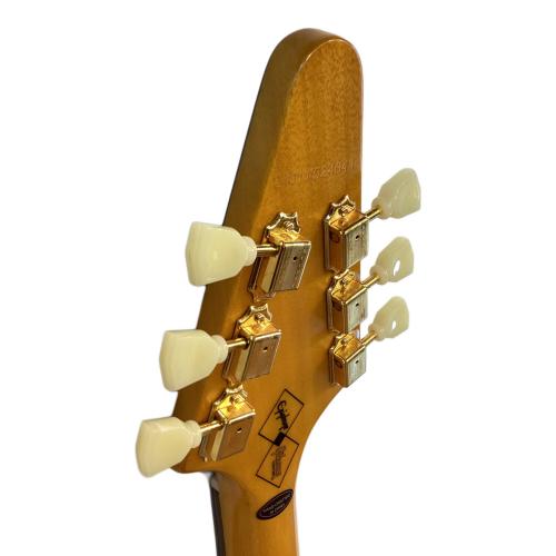 Epiphone Inspired by Gibson Custom (エピフォンインスパイアドバイギブソン) エレキギター 1958 KORINA FLYING V AGED NATURAL 2024年製 中国製