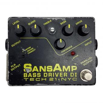 TECH21 (テック21) アンプシミュレーター SANSAMP BASS DRIVER DI S/N:674484