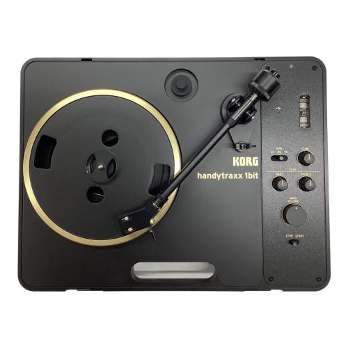 KORG (コルグ) ポータブル・レコードプレーヤー handytraxx 1bit