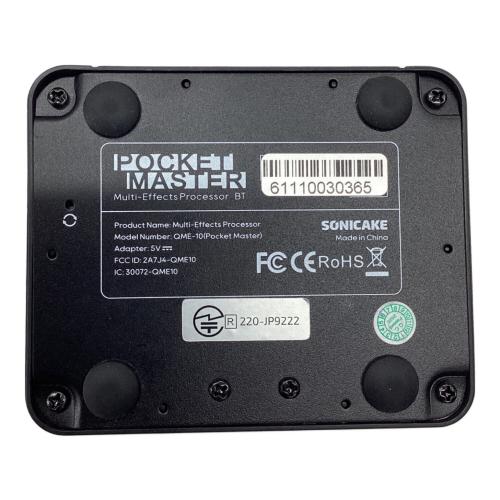 SONICAKE (ソニックエイク) マルチエフェクター Pocket Master QME-10 中国製