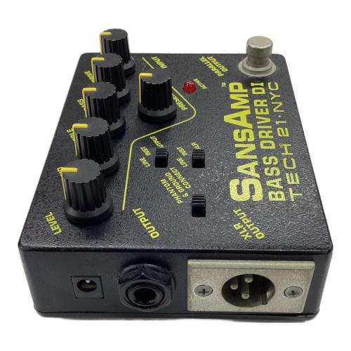 TECH21 (テック21) アンプシミュレーター Bass Driver DI V1 S/N:625299 ケース付 SansAmp