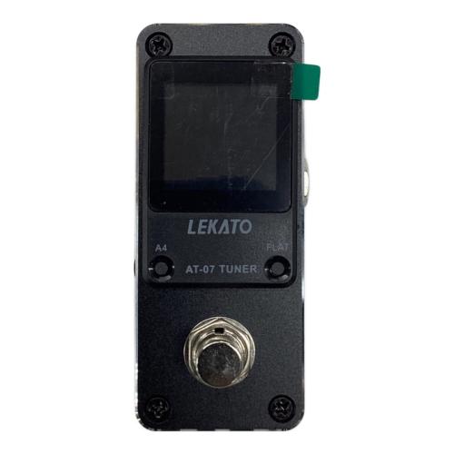 LEKATO (レカト) ペダルチューナー AT-07 トゥルーバイパス