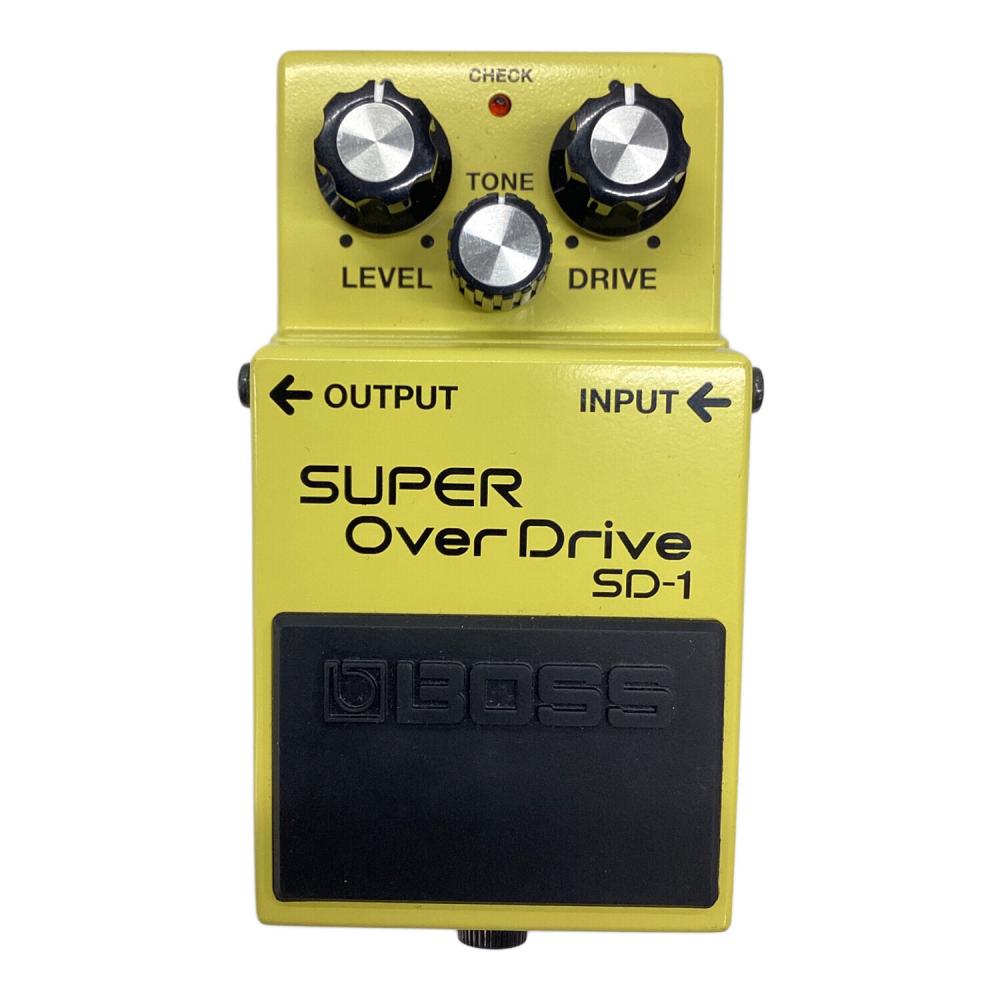 BOSS (ボス) オーバードライブ SUPER OverDrive SD-1 マレーシア製 S/N