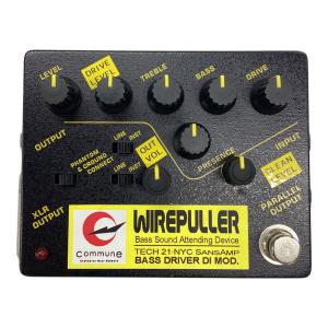 TECH21 (テック21) プリアンプ BASS DRIVER DI S/N:729688 ケース・取説付 WIREPULLER MOD.