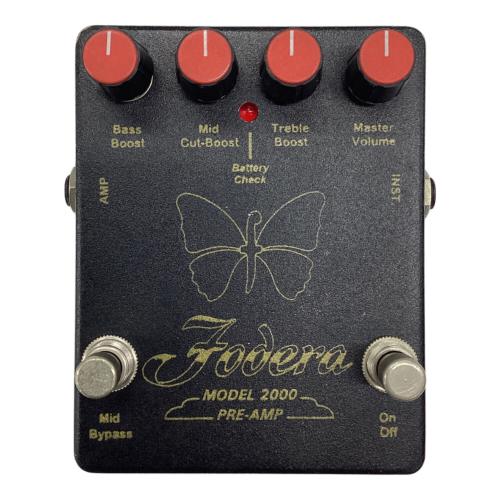 Fodera (フォデラ) プリアンプ MODEL 2000 PRE-AMP 箱付
