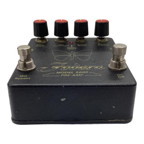 Fodera (フォデラ) プリアンプ MODEL 2000 PRE-AMP 箱付