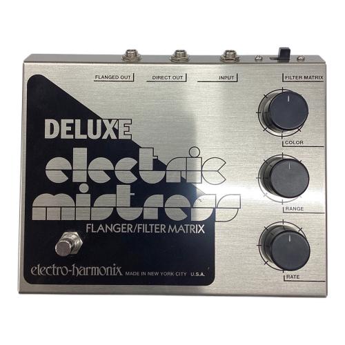 Electro Harmonix (エレクトロ・ハーモニックス) フランジャー DELUXE Electric Mistress 箱・取説・アダプター付