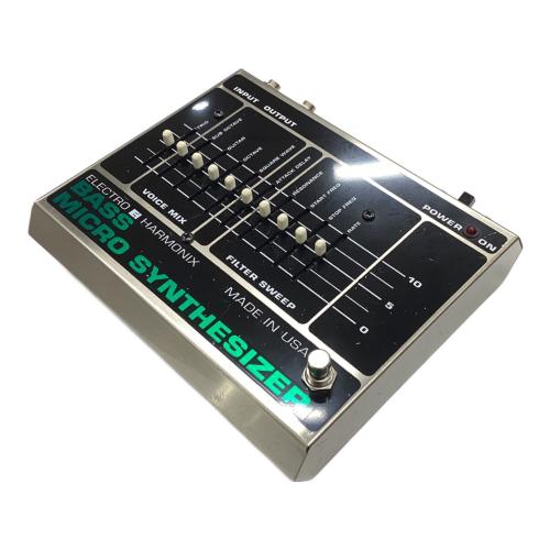 Electro Harmonix (エレクトロ・ハーモニックス) ベースシンセサイザー BASS MICRO SYNTHESIZER 箱・取説・アダプター付