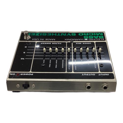 Electro Harmonix (エレクトロ・ハーモニックス) ベースシンセサイザー BASS MICRO SYNTHESIZER 箱・取説・アダプター付