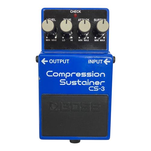 BOSS (ボス) コンプレッサー CS-3 ※ACA仕様 1986年製 S/N:723300 Compression Sustainer