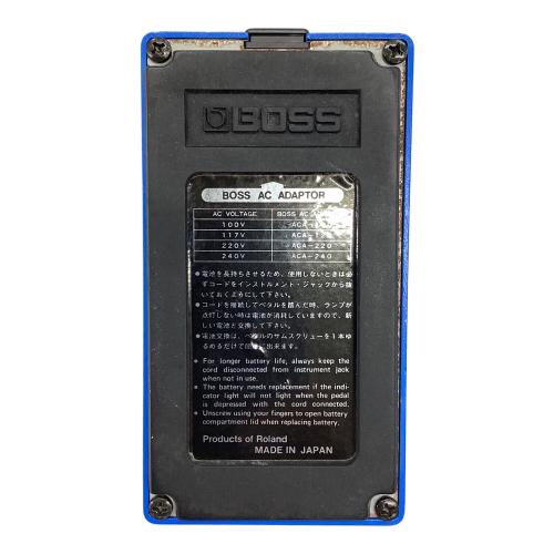 BOSS (ボス) コンプレッサー CS-3 ※ACA仕様 1986年製 S/N:723300 Compression Sustainer