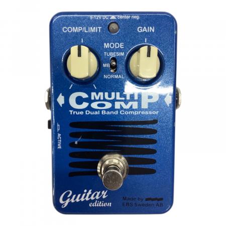 EBS MULTI COMP Guitar edition コンプレッサー EBS (イービーエス) コンプレッサー MULTI COMP Guitar Edition 箱・取