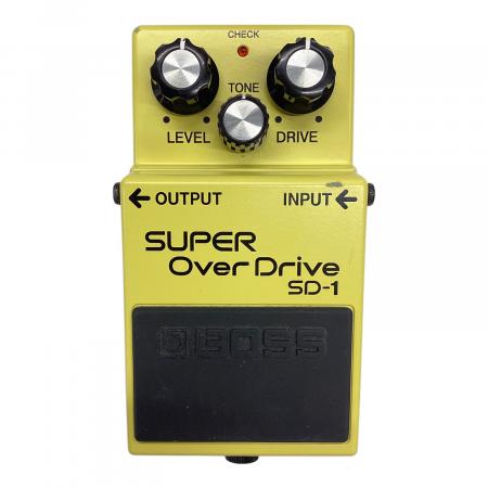 BOSS (ボス) オーバードライブ SD-1 箱付 2018年製 S/N:Z9I3831 SUPER