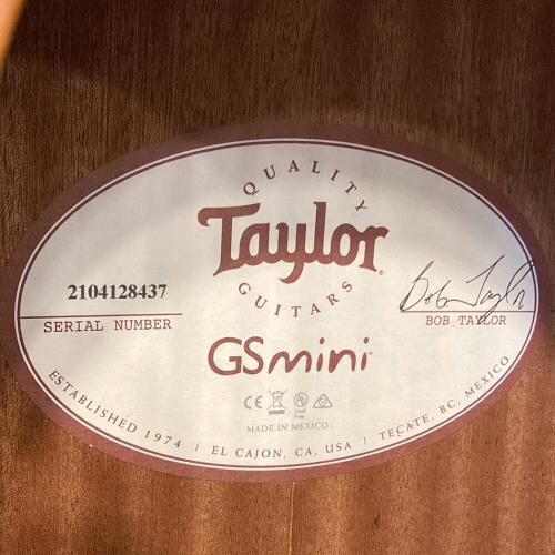Taylor (テイラー) アコースティックギター GS mini 2018年製 メキシコ製