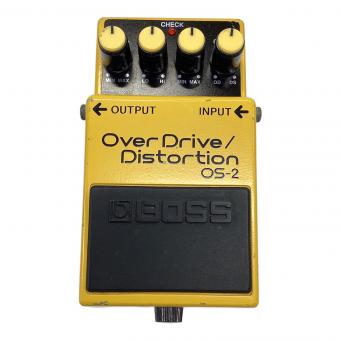 BOSS (ボス) オーバードライブ OS-2 2007年製 S/N:WV61016 OverDrive/Distortion