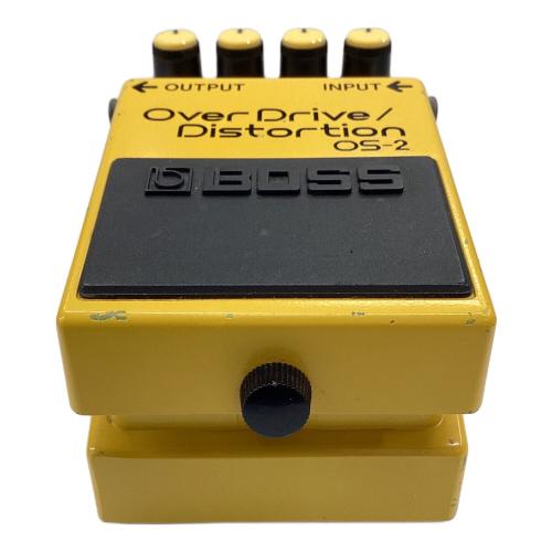 BOSS (ボス) オーバードライブ OS-2 2007年製 S/N:WV61016 OverDrive/Distortion