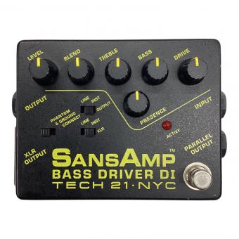 TECH21 (テック21) プリアンプ SANSAMP BASS DRIVER DI V1後期 S/N:654838