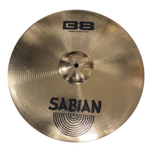 SABIAN (セイビアン) クラッシュシンバル B8