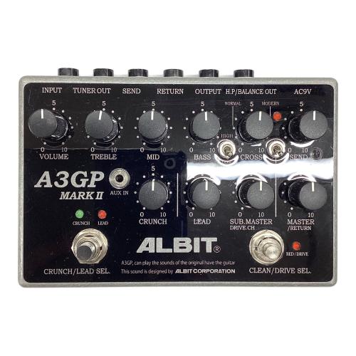 ALBIT (アルビット) プリアンプ A3GP MARKⅡ ACアダプタ付