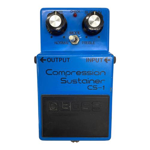 BOSS (ボス) コンプレッサー CS-1 ※ACA仕様 1979年製 S/N:8200 銀ネジ スケルトンスイッチ Compression Sustainer