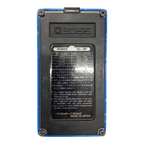 BOSS (ボス) コンプレッサー CS-1 ※ACA仕様 1979年製 S/N:8200 銀ネジ スケルトンスイッチ Compression Sustainer