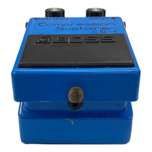 BOSS (ボス) コンプレッサー CS-1 ※ACA仕様 1979年製 S/N:8200 銀ネジ スケルトンスイッチ Compression Sustainer