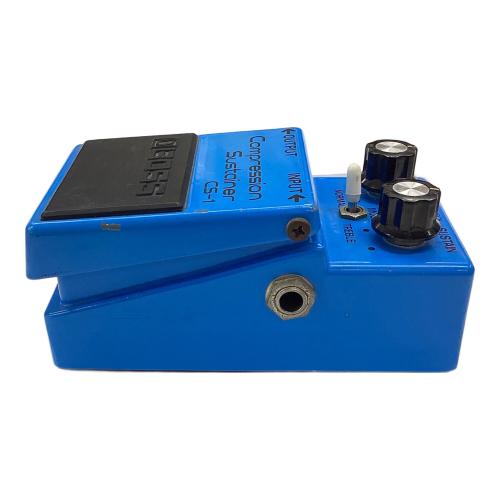 BOSS (ボス) コンプレッサー CS-1 ※ACA仕様 1979年製 S/N:8200 銀ネジ スケルトンスイッチ Compression Sustainer