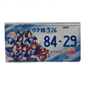 ウマ娘 プリティダービー ナンバープレート PACIFIC RACING TEAM