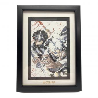 集英社 カグラバチ FRAME ART Mini　JC4巻カバー